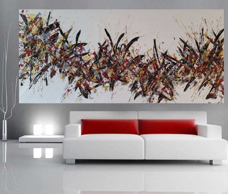 Original Abstract Painting by Max Yaskin