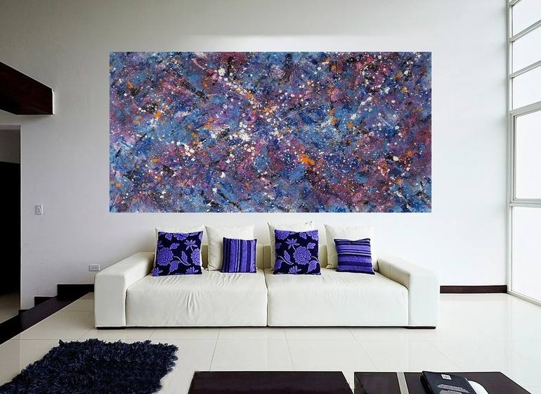 Original Art Deco Abstract Painting by Max Yaskin