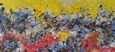 Original Abstract Expressionism Abstract Paintings by Max Yaskin