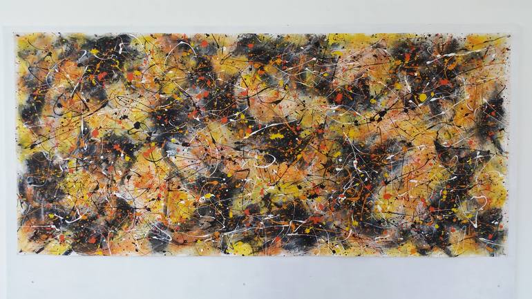 Original Abstract Painting by Max Yaskin