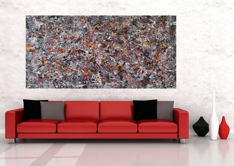 Original Abstract Painting by Max Yaskin