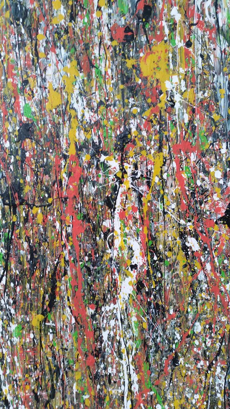 Original Abstract Expressionism Abstract Painting by Max Yaskin