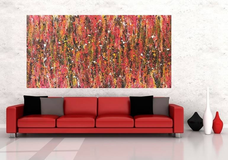 Original Abstract Expressionism Abstract Painting by Max Yaskin