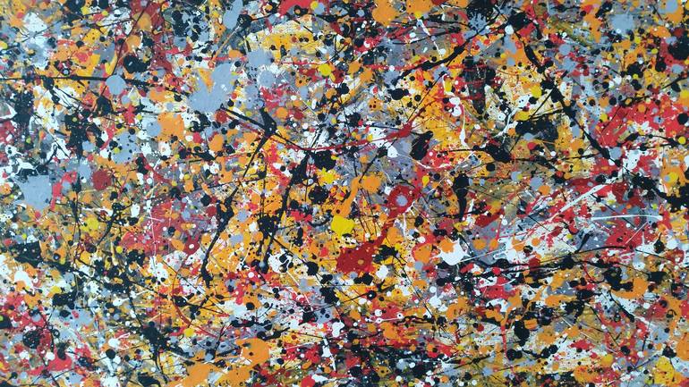 Original Abstract Painting by Max Yaskin