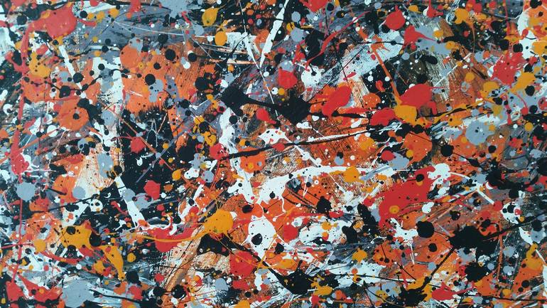 Original Abstract Painting by Max Yaskin