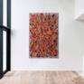 Painting size 94cm x 154cm (37,00in x60,63in)   un-stretched, no frame.
The original size of the canvas 100cm x 160cm (39,37in x 63,00in). the painting is with extra canvas on the sides for stretching.

Please carefully check the size and color of the painting before purchasing it.
The real color of the painting, maybe slightly different from the photo shown on website.

Un-stretched canvas. 	
Any quality picture frame shop can stretch the canvas on a frame, at a reasonable price.

By M. Yaskin