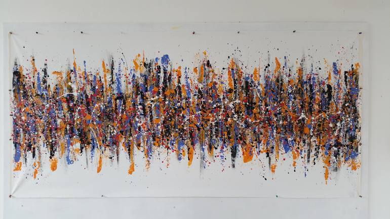 Original Abstract Painting by Max Yaskin