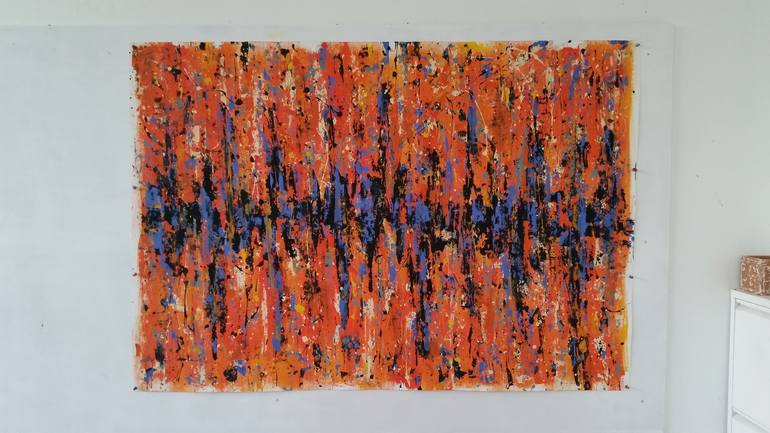 Original Abstract Painting by Max Yaskin