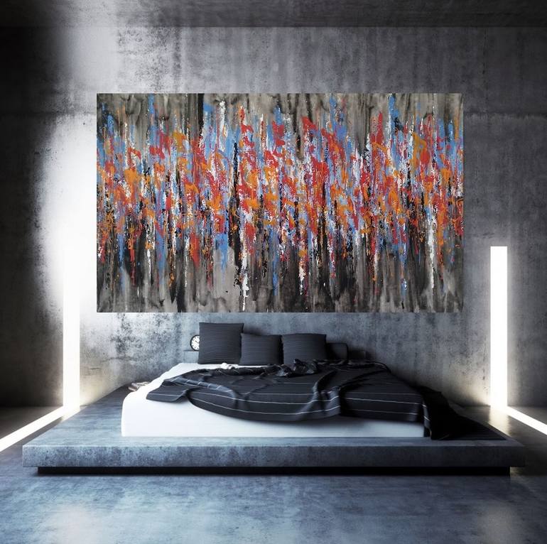 Original Abstract Painting by Max Yaskin