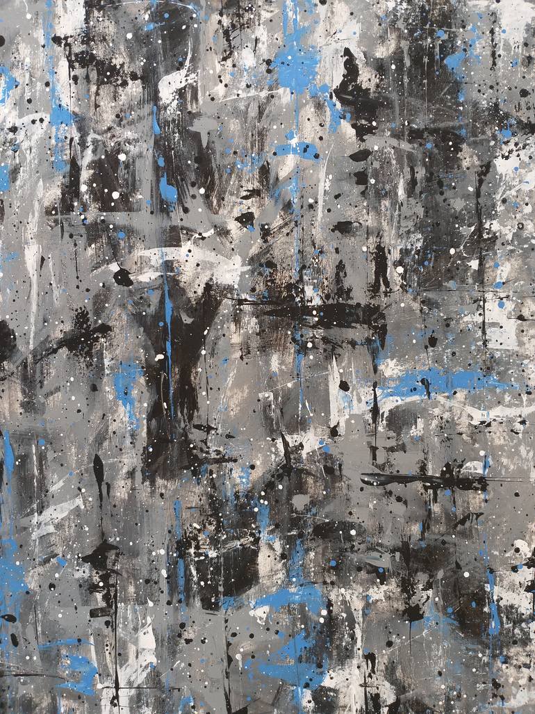 Original Abstract Expressionism Abstract Painting by Max Yaskin
