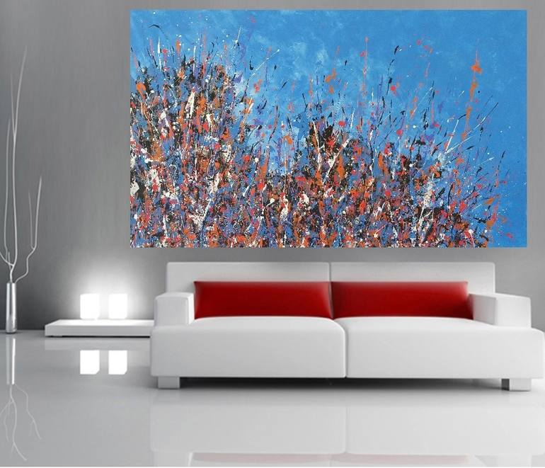 Original Minimalism Abstract Painting by Max Yaskin