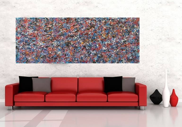 Original Modern Abstract Painting by Max Yaskin