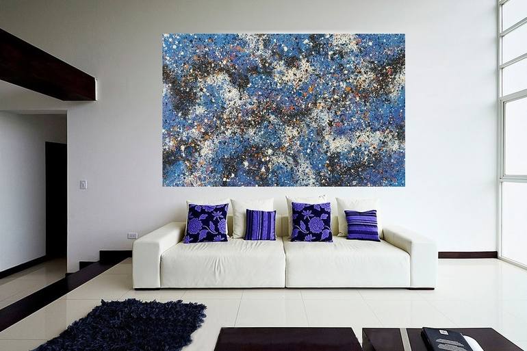 Original Modern Abstract Painting by Max Yaskin