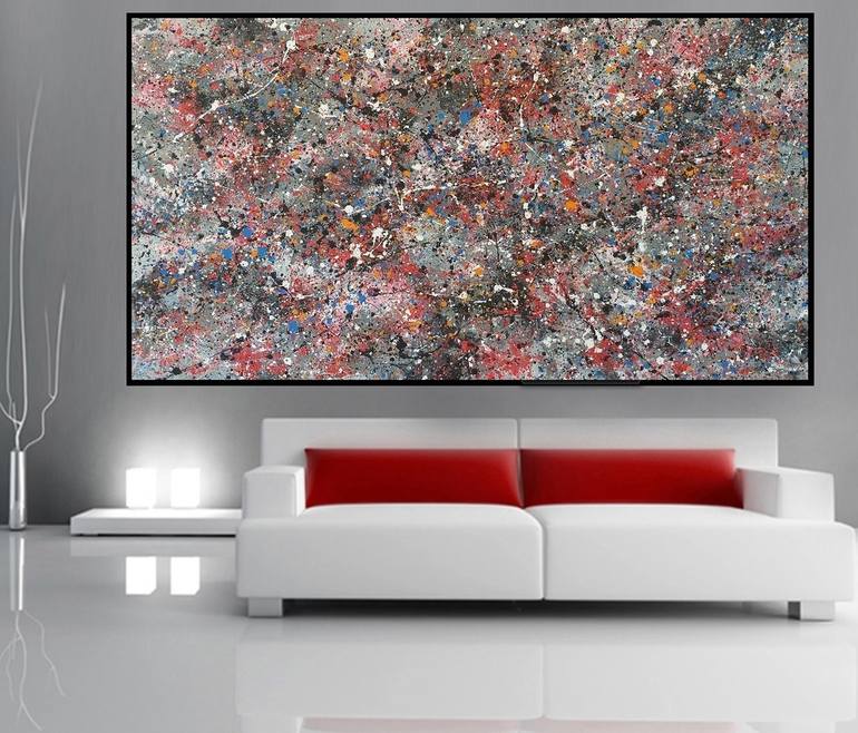 Original Expressionism Abstract Painting by Max Yaskin