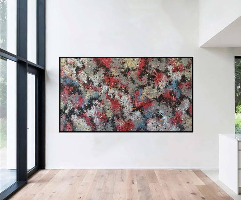 Original Impressionism Abstract Painting by Max Yaskin