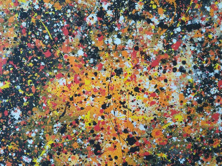 Original Abstract Expressionism Abstract Painting by Max Yaskin