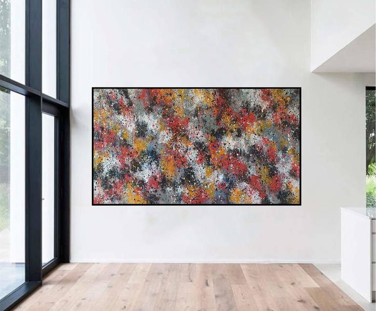 Original Expressionism Abstract Painting by Max Yaskin