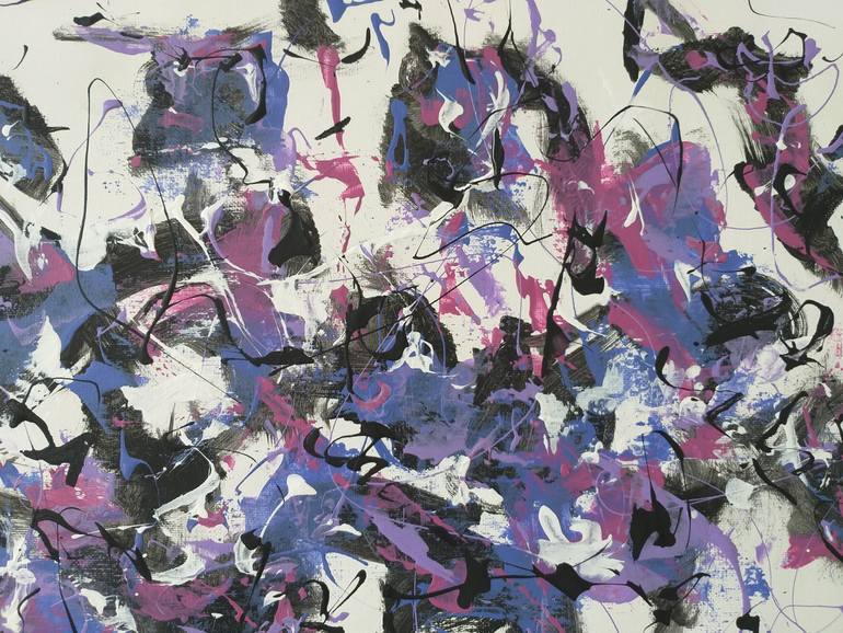 Original Art Deco Abstract Painting by Max Yaskin