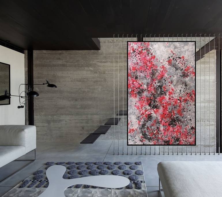 Original Abstract Expressionism Abstract Painting by Max Yaskin