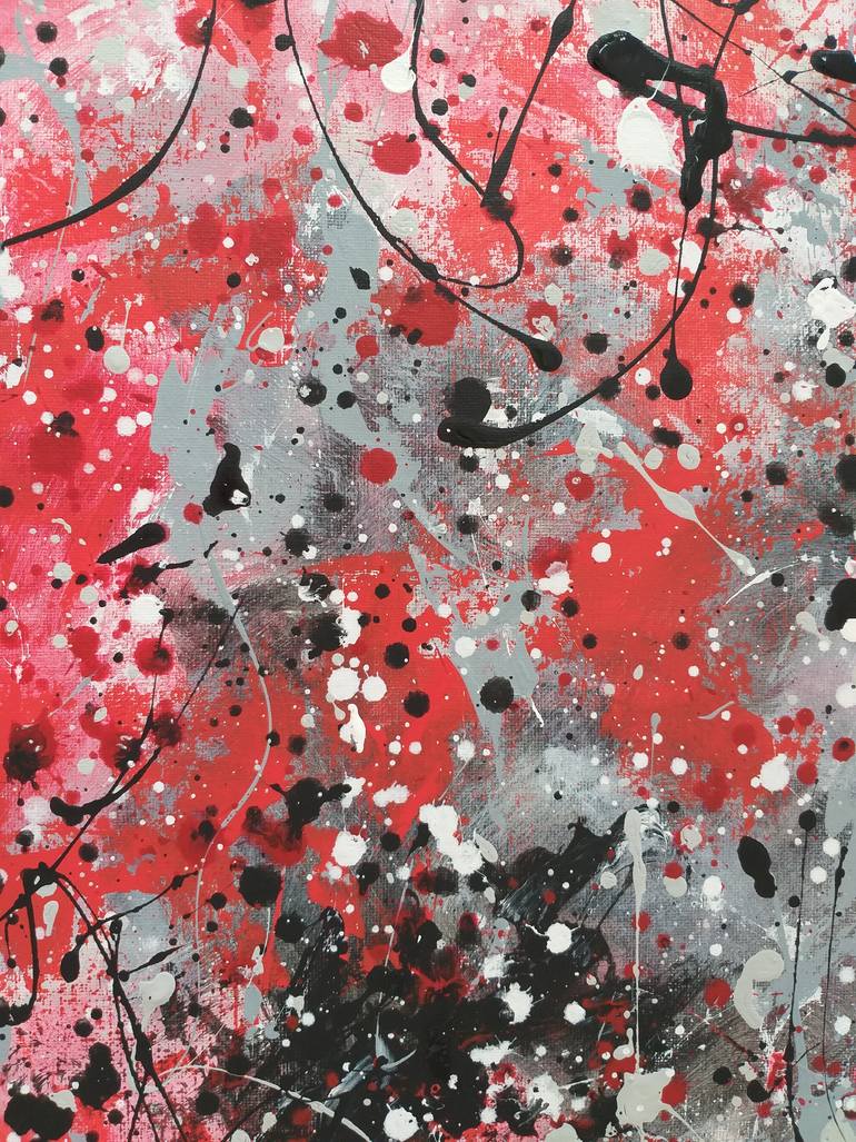 Original Abstract Expressionism Abstract Painting by Max Yaskin