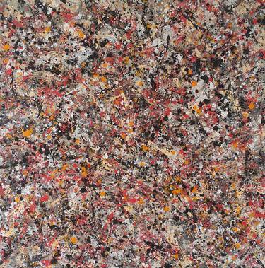 Modern J. Pollock style acrylic by M.Y. thumb
