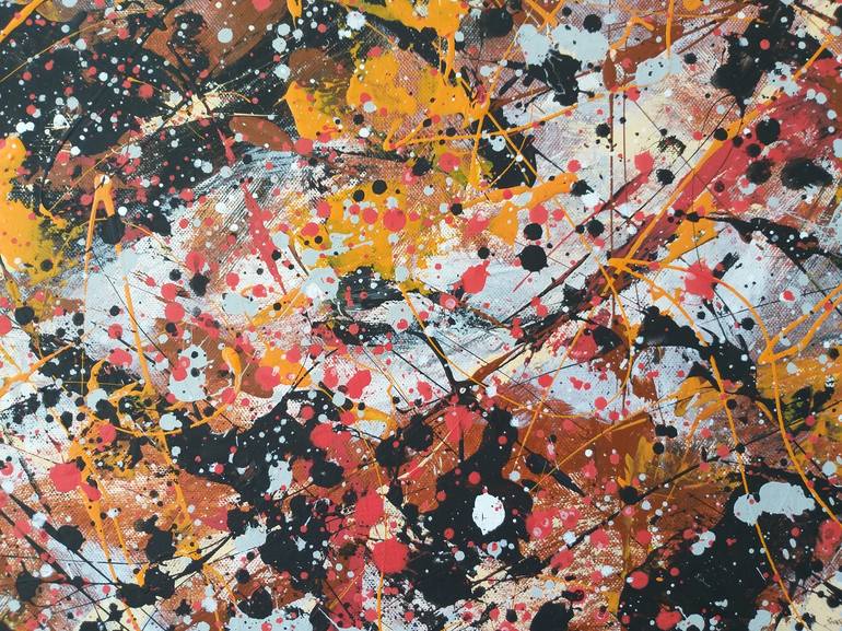 Original Abstract Painting by Max Yaskin