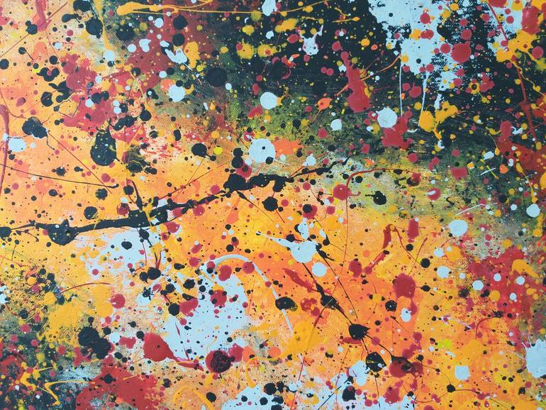 Original Art Deco Abstract Painting by Max Yaskin