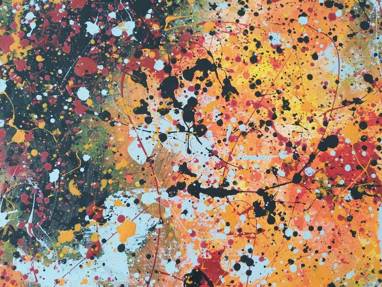 Original Art Deco Abstract Painting by Max Yaskin