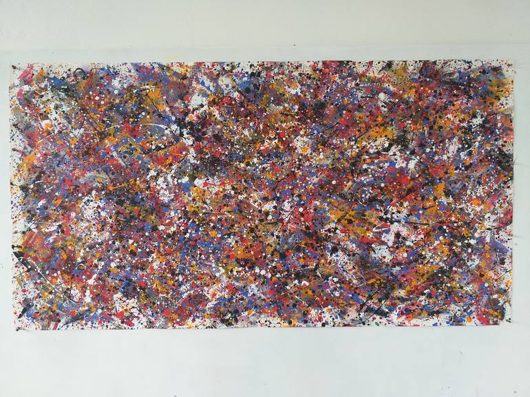 Original Modern Abstract Painting by Max Yaskin