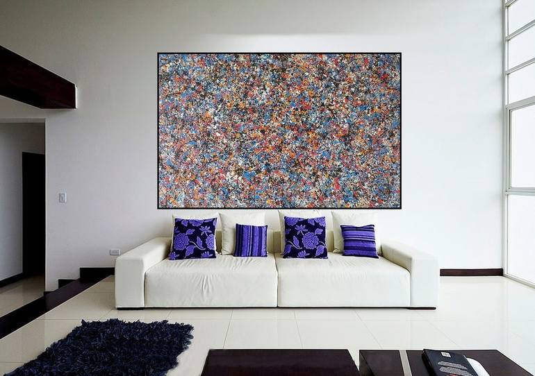 Original Modern Abstract Painting by Max Yaskin