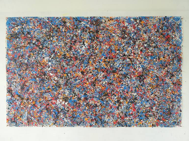 Original Modern Abstract Painting by Max Yaskin