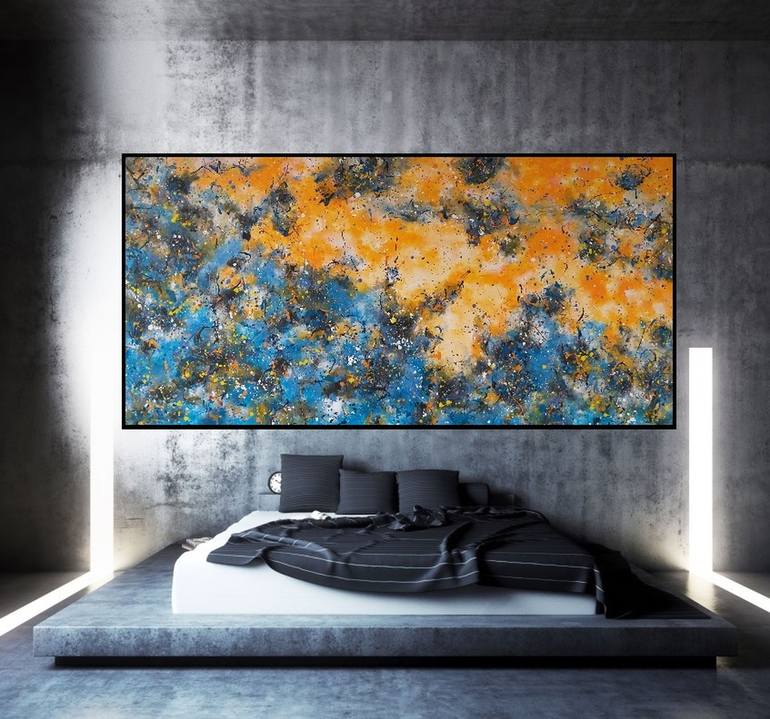 Original Abstract Painting by Max Yaskin