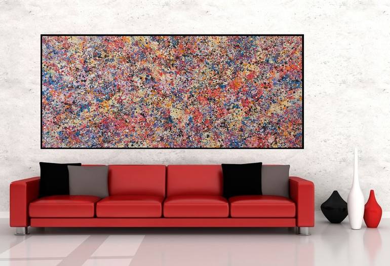 Original Abstract Painting by Max Yaskin