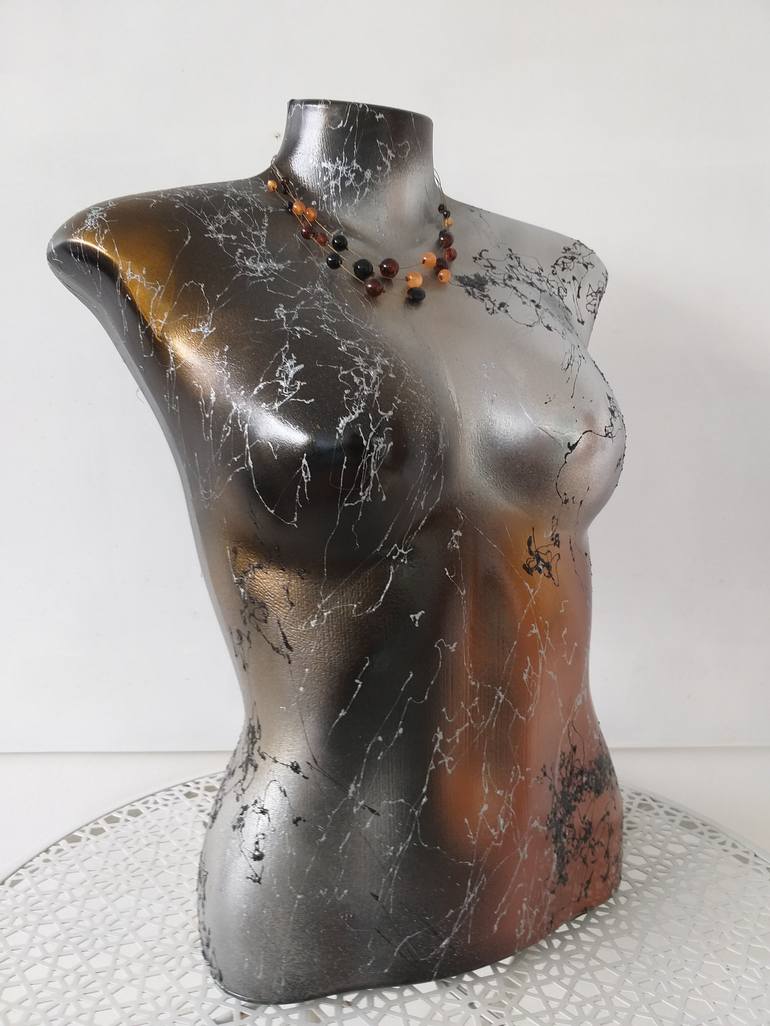 Original Art Deco Abstract Sculpture by Max Yaskin