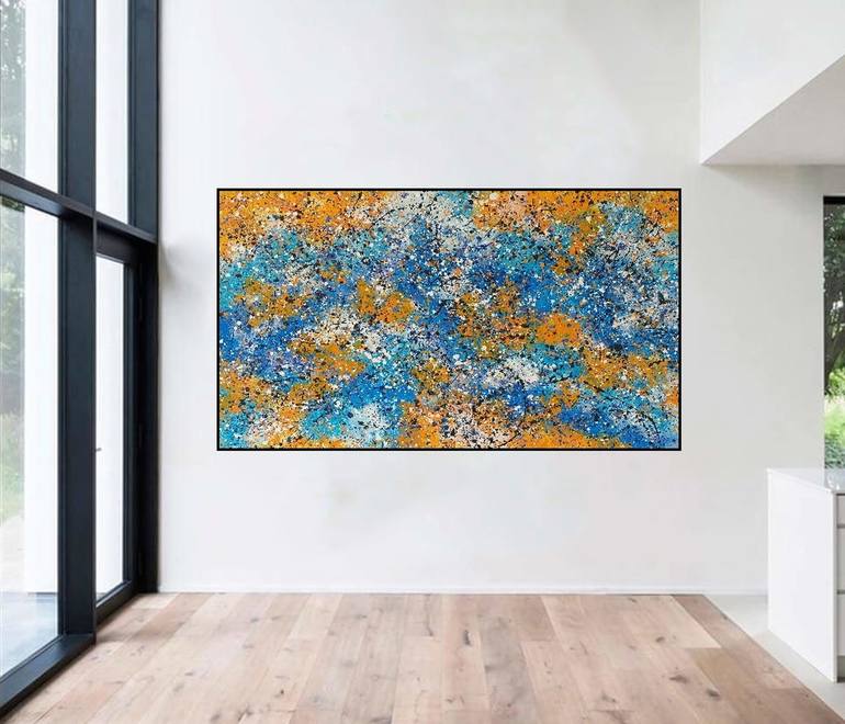 Original Abstract Painting by Max Yaskin