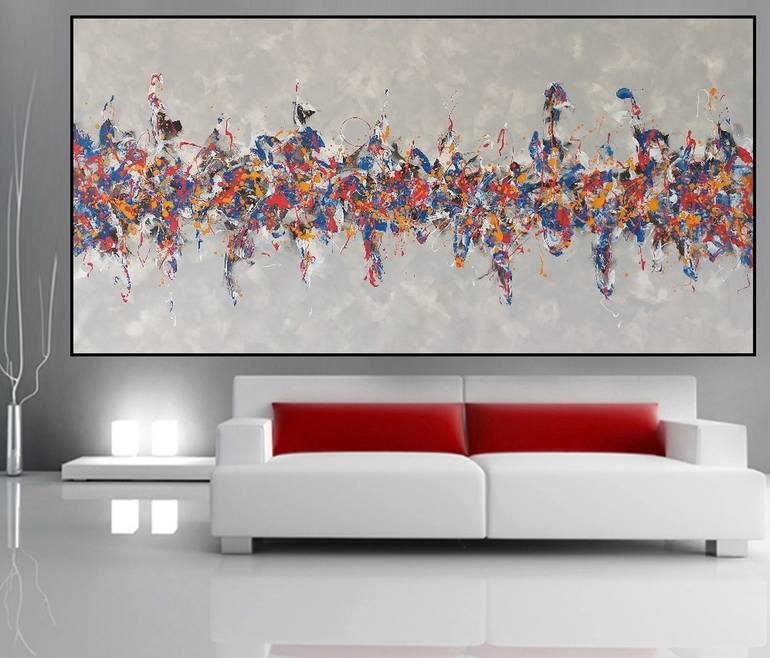 Original Abstract Painting by Max Yaskin