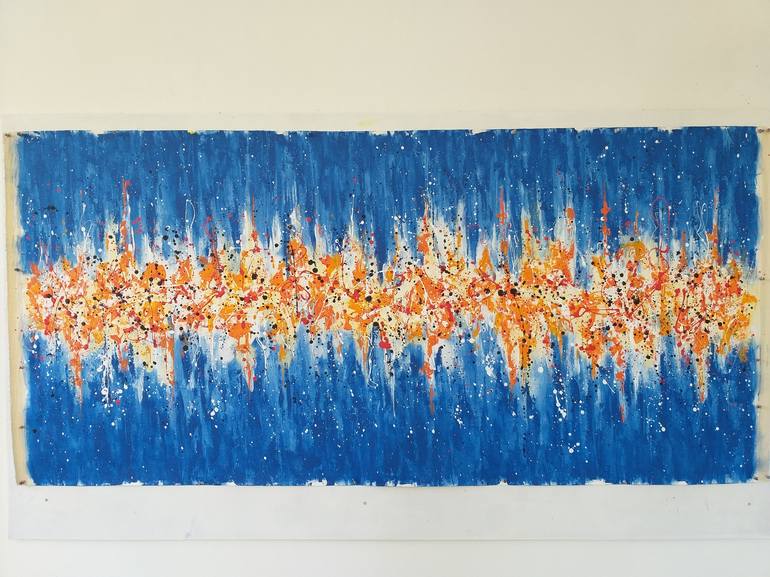 Original Abstract Painting by Max Yaskin