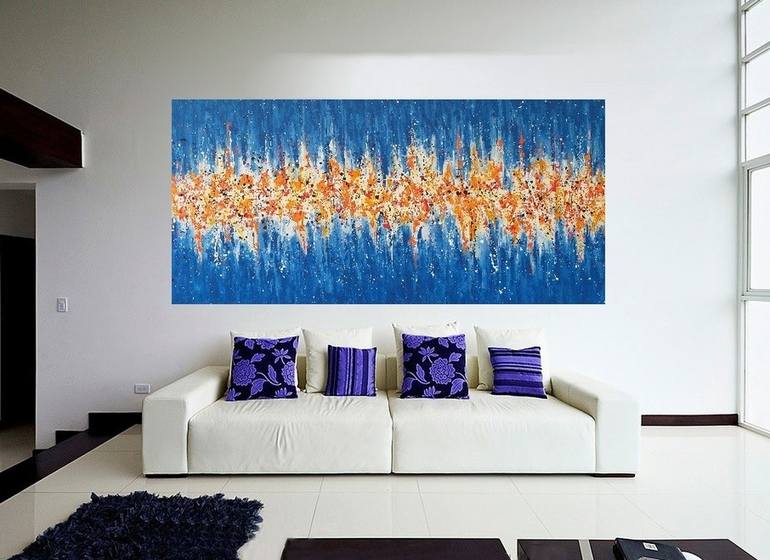 Original Abstract Painting by Max Yaskin