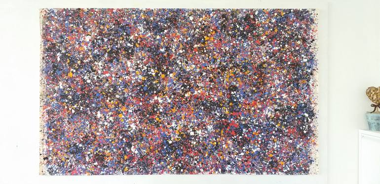 Original Abstract Expressionism Abstract Painting by Max Yaskin