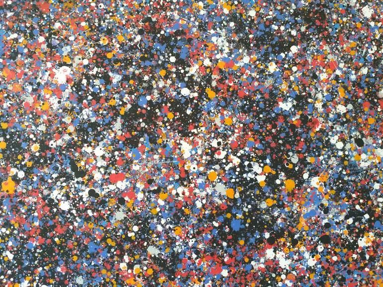 Original Abstract Expressionism Abstract Painting by Max Yaskin