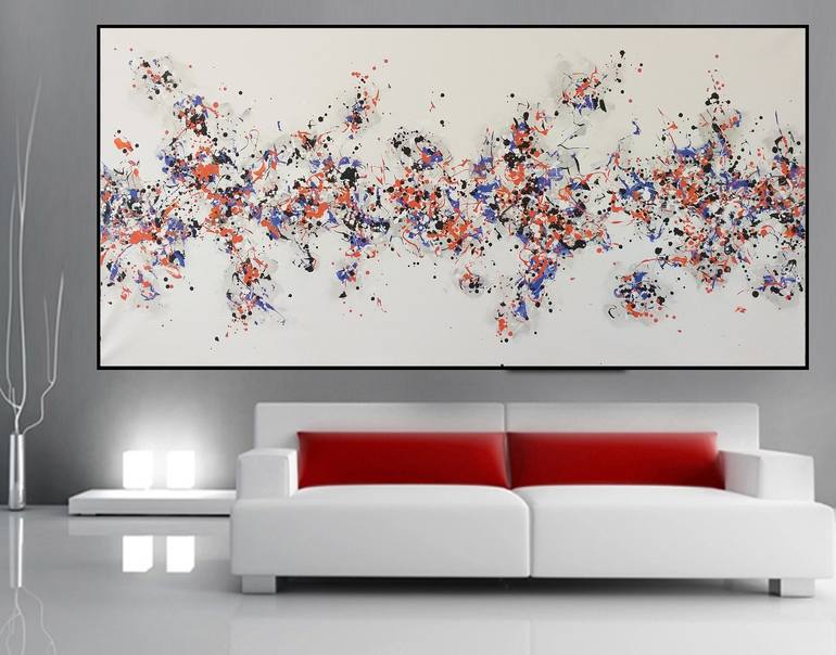 Original Abstract Painting by Max Yaskin