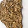 Sculpture size 160cm x 65cm x 4cm (63in x 25,60in x 1,60in)
Perfect 3D sculpture for your office or home.
This artwork will decorate your interior and makes the space unique and luxury.
Can hang the artwork vertically and horizontally.
Contains different shades of gold tones, the color of the artwork and the tones of gold color depends on the lighting in the room.
Made from plastic, textile, putty. Spray and acrylic colors.
Ready to hang.