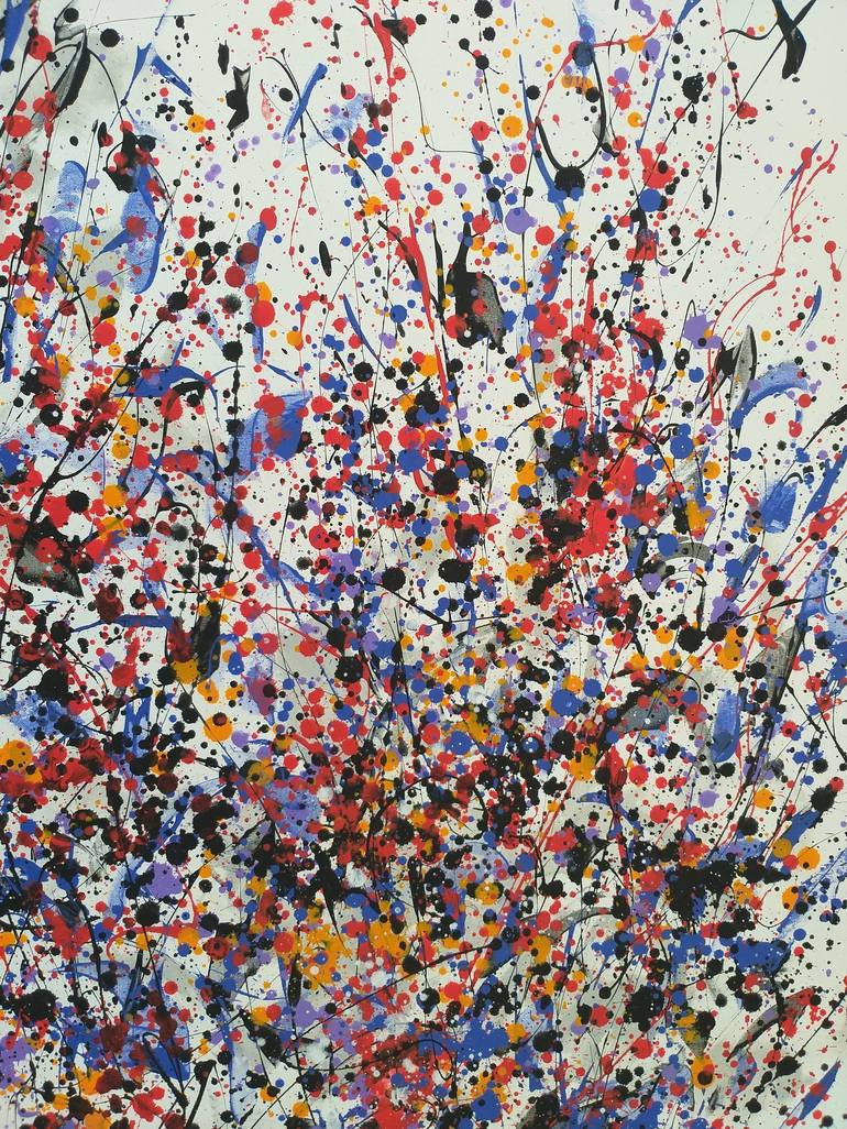 Original Abstract Painting by Max Yaskin