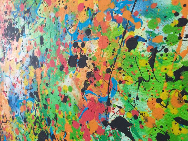 Original Abstract Painting by Max Yaskin