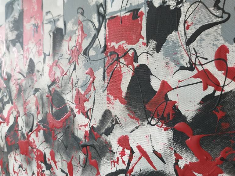 Original Art Deco Abstract Painting by Max Yaskin