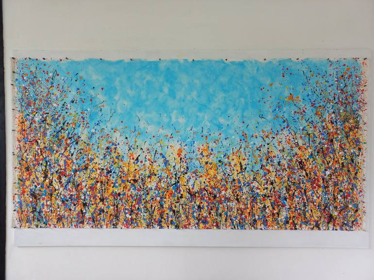 Original Abstract Painting by Max Yaskin