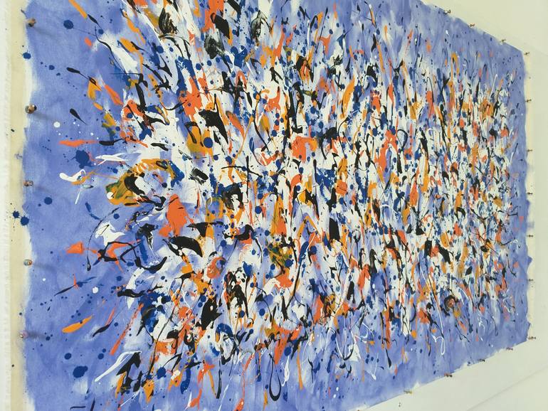 Original Art Deco Abstract Painting by Max Yaskin