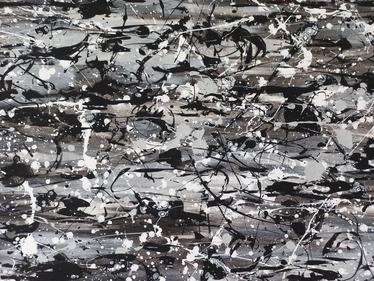 Original Abstract Expressionism Abstract Painting by Max Yaskin