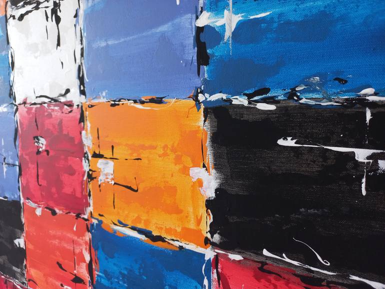 Original Expressionism Abstract Painting by Max Yaskin