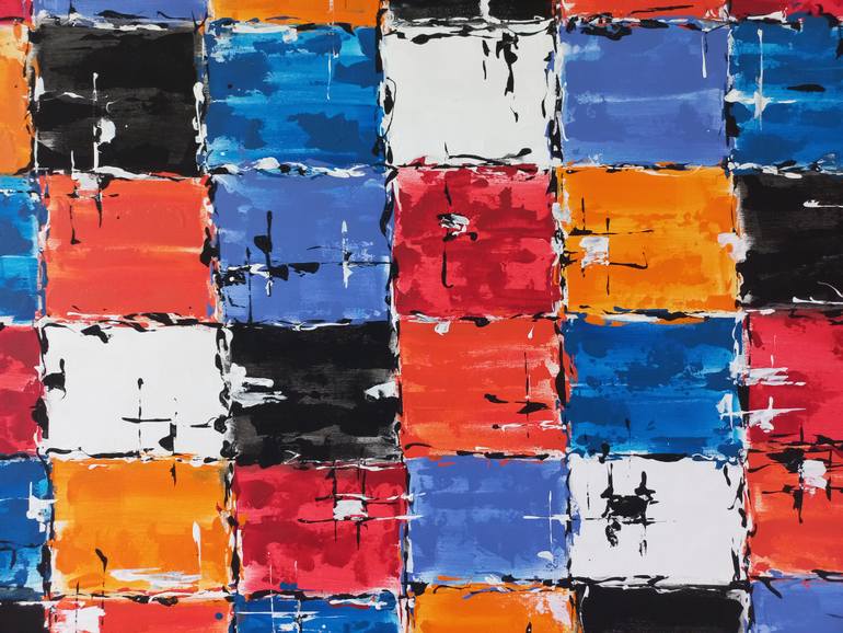 Original Expressionism Abstract Painting by Max Yaskin